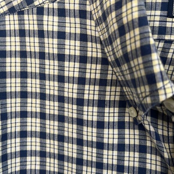 Men’s Ralph Lauren Sport 2XL XXL oxford plaid vintage shirt big & tall - Picture 8 of 11